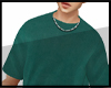 Green T-Shirt + necklace
