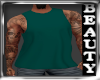 TATTED GRN TANK MUSCLE