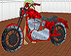 ANIMATED RED MOTORCYCLE