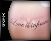 {K} Love is infinite