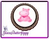 GBF~Pink Hippo Rug