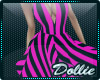 Retro Dress - Pink Strip