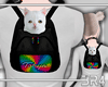 Rainbow Backpack Kitty