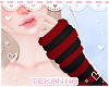[T] Arm warmers Red