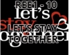 LET'S STAY TOGETHER