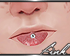 Ⓕ Tiny Pierced Tongue