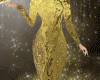 MxU- Brocade gold Dress