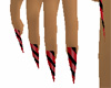 Sm Hand Red/Black Claws