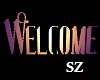 Welcome Sign 3D