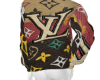 lv leather biker M