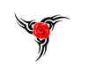 Tribal Rose Tattoo [BACK
