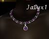 Amethyst Silver Necklace