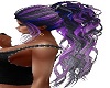 black purple blue hair