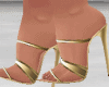 gold pumps