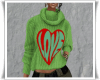 Sweaters Green- Heart