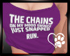 Chains Snapped Tank top