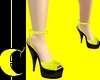 Yellow Platform Heels