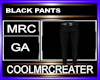 BLACK PANTS