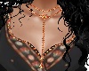 Orange Diamonds Necklace