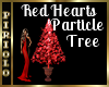 Red Heart Particle Tree