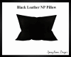 Black Leather NP Pillow