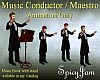 Maestro/Conductor Animat
