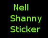 Nell Shanny Sticker