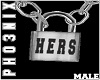 !PX HERS LOCK NECKLACE