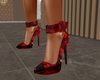 valintine burgandy pumps