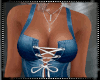Tie Me Up Denim Dress 1