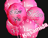 Vday Pink Balloons