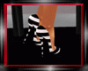 (P) Prison Stripe Heels