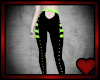 Neon Belted Pants