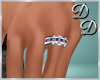 Amethyst Wedding Ring-M