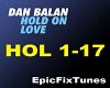 Hold on Love - Dan Balan