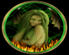 Fantasy greendragon lady