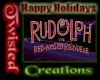 Rudolph backdrop