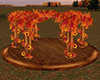 Autumn Gazebo W/Lights