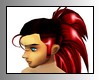 Long Red Anime Hairstyle