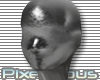 PIX Lycra Zen Mask Silvr
