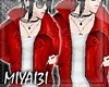 [Bever]Hot Red Jacket