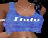 Halo blue T shirt