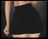 [E] Black Pleated Skirt