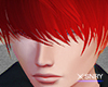 Yunzo hair . red