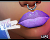 Vicki Purple Lipstick