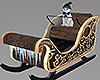 Winter Cat Sleighing