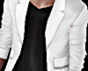 White/ Black suit