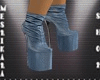 Arian Jean Blue Boots
