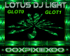 Green Lotus Dj Light
