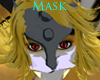 Shiny lighting dog mask